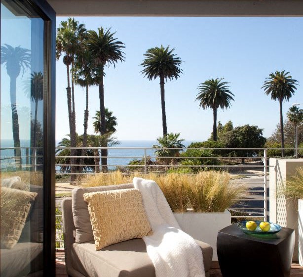 Private Roof Top Garden Deck with Full Ocean Views, at 301 Ocean Avenue, Santa Monica